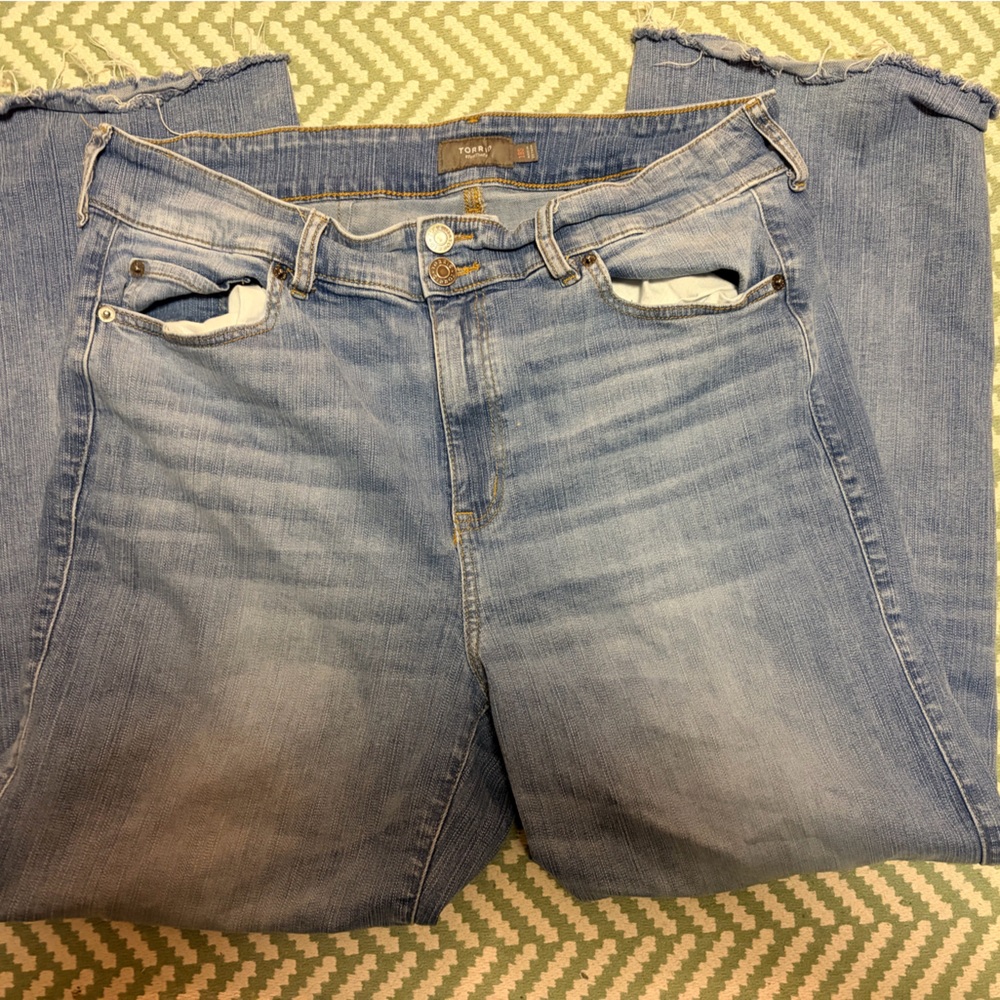 Torrid Light Blue Jeans